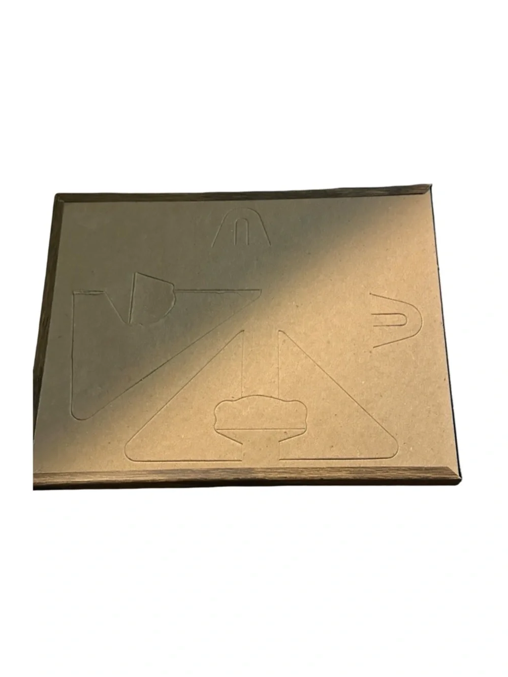Vintage Brass Tone 8x10 Photo Frame